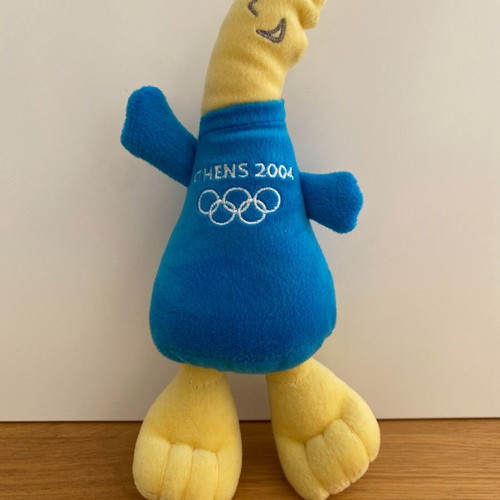 Phoebus plush mascot Athens 2004 Olympic Games like new