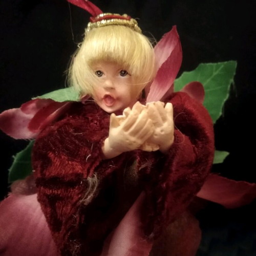 Forest fairy doll charm like new