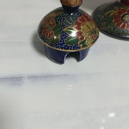 Limoges decorative jug like new with floral and gold details