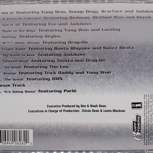 Ruff Ryders Ryde Or Die Vol. II CD used in excellent condition