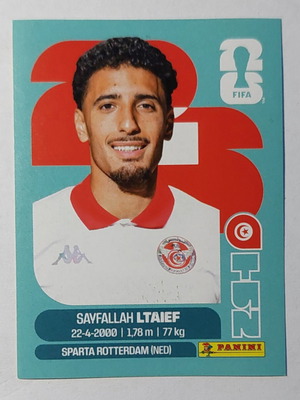 Sayfallah Ltaief FIFA World Cup 2026 sticker Tunisia