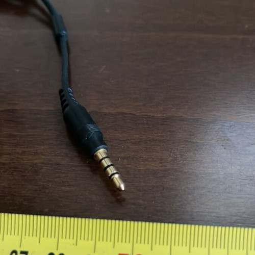 2x3.5mm Jack Cable Female to Male 14 cm like new