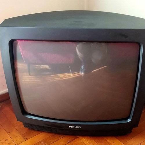 Philips 20-inch used TV with remote control