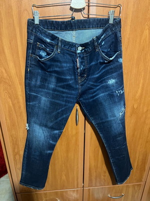 Dsquared2 Τζιν Παντελόνι Σαν Καινούργιο, Νο 42, Μπλε