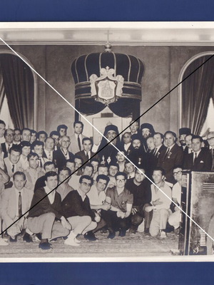 Πατριαρχείο Ιεροσολύμων Ιεροσόλυμα ομαδική φωτογραφία μεταχειρισμένη 18x24 εκ.