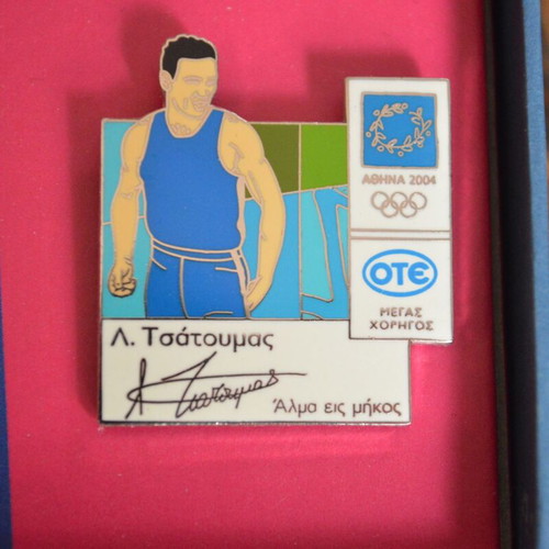 Athens 2004 Olympic Games pin badge collection used