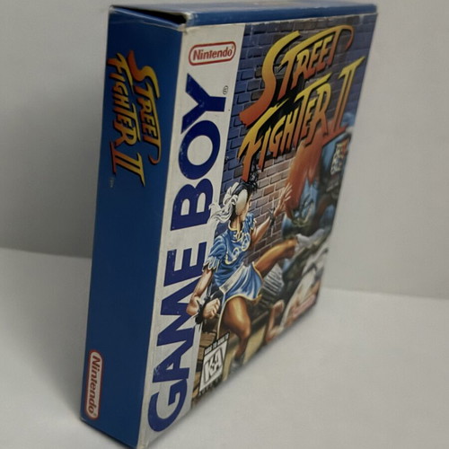 Street Fighter II Nintendo Game Boy game used, complete in box