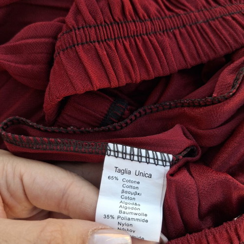 Women's Airy Pants used, one size, red