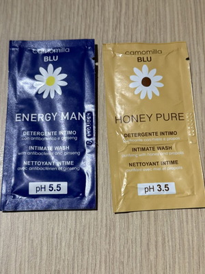 Camomilla Blu σετ 2 δειγμάτων για intimate wash