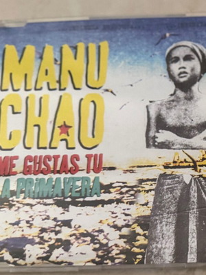 Manu Chao Me Gustas Tu / La Primavera CD Single Limited Edition like new