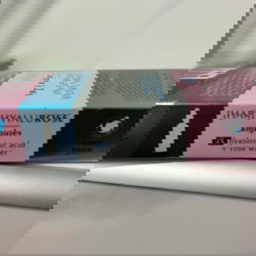 Ампули лице с хиалурон и розова вода нови, 7 бр. х 2 ml