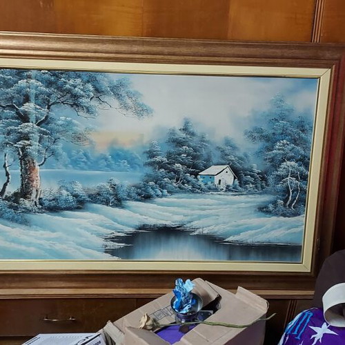 Oil painting canvas like new 1.40x0.80