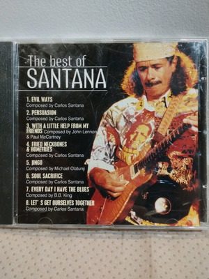 The Best of Santana CD μεταχειρισμένο, rock