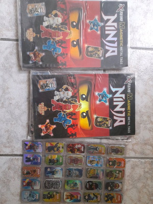 Ninjago tags used, 2 full albums and 1 with missing pages