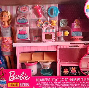 BARBIE you can be anything Doll and Cake Decorating Playset