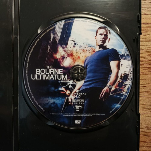 Bourne Trilogy DVD used with Greek subtitles