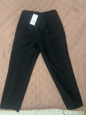 Zara women's pants XL, black, new