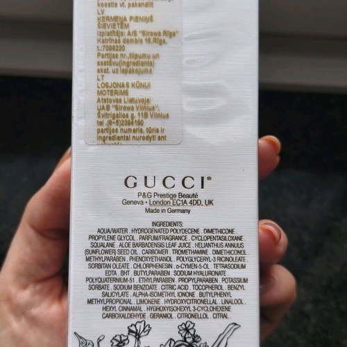 Gucci Flora body lotion 200ml new in seal