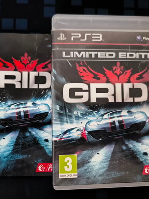 Racedriver Grid 2 Limited Edition PS3 game like new