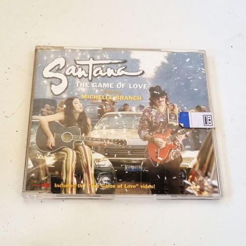 Santana featuring Michelle Branch The Game of Love CD Maxi-Single