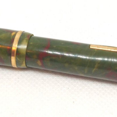 Fountain pen with gold details used, American made, 1950-60