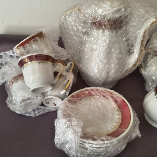 FP Zaječar vintage porcelain tea and coffee set for 6