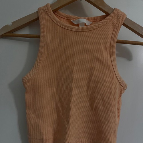 Summer top H&M orange like new, size XS