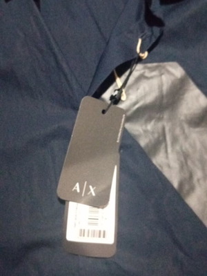 Armani Exchange blue dress shirt new, size XL-XXL