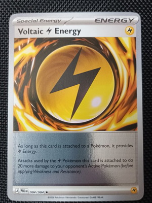 Voltaic Energy PBL Reverse Holo card new