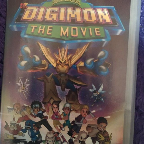 Digimon the Movie VHS Dubbed