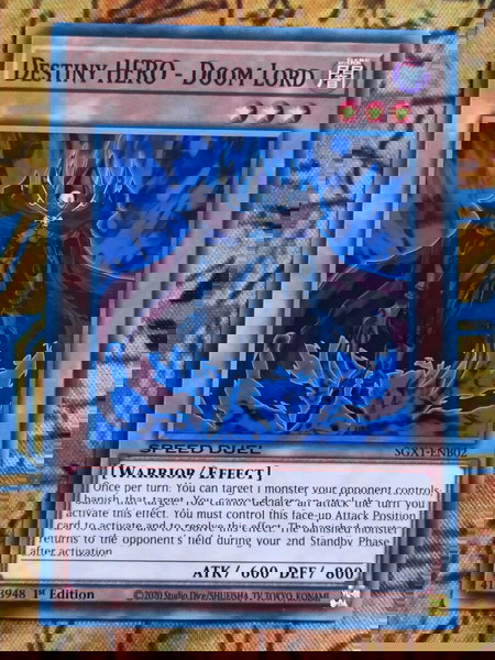 Destiny Hero Doom Lord (Yugioh)