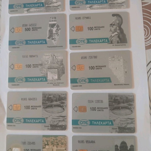 Phone card collection 650+ pieces, like new condition, 1992-2002