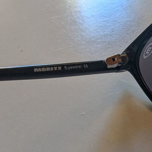 Moritz 11524 LK01 sunglasses used, black acetate, size 47