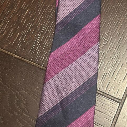 Pierre Cardin used silk striped ties set of 3