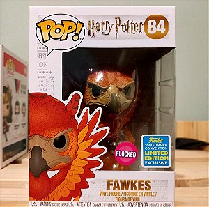Funko pop Fawkes convention exclusive flocked