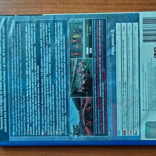 Formula One 2002 PlayStation 2 game used