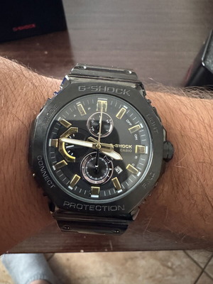 Casio G-Shock Black Stainless Steel Watch new