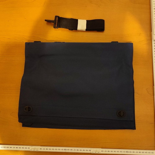Conference bag blue new with adjustable strap