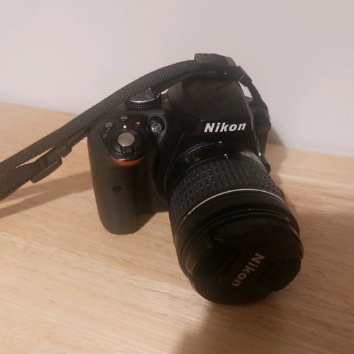 Nikon D3300 camera like new with 18-55mm lens and accessories