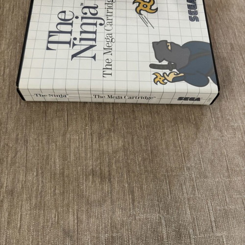 The Ninja Sega Master System game, complete
