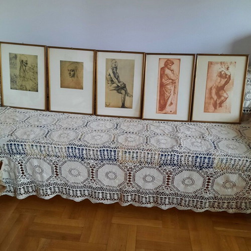 #artcollection - Engravings, Leonardo, Raphael, Michelangelo