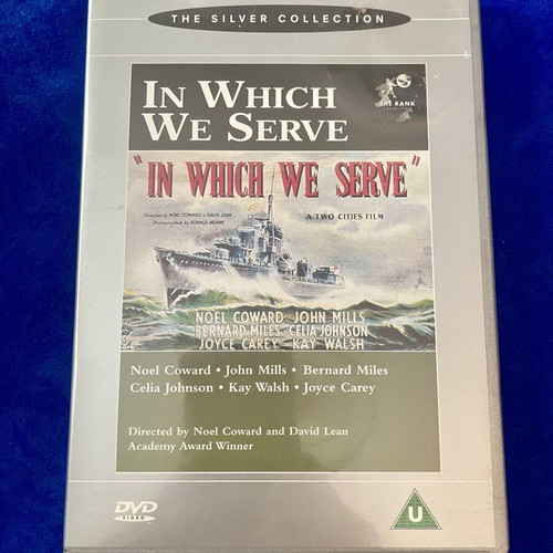 In Which We Serve DVD like new, classic war film