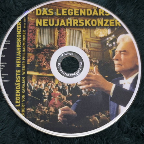 Herbert von Karajan Legendary New Year's Concert DVD 1987 new