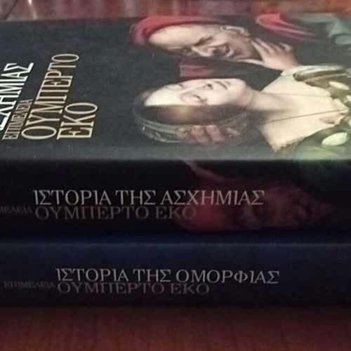 Umberto Eco Collectible Set of 2 Books History of Beauty and Ugliness like new