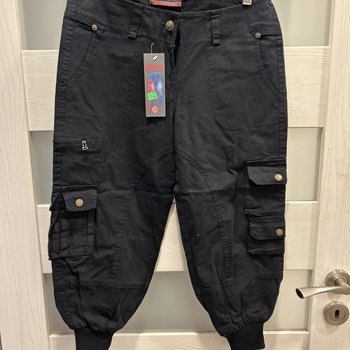 BWLA Black Women's Cargo Jogger Pants new with tag