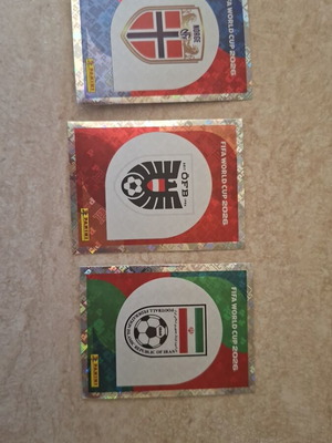 Αυτοκόλλητα Panini καινούργια, πακέτο 3