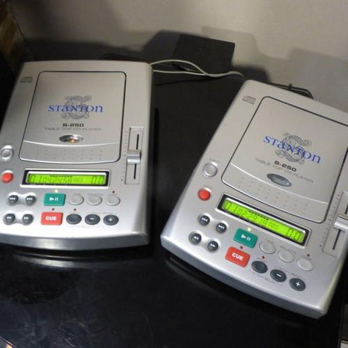 Stanton S-250 επαγγελματικά DJ CD players, ζευγάρι