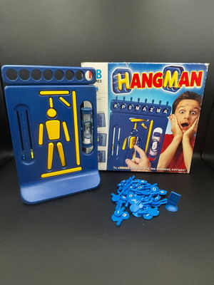 Hasbro Hangman (Κρεμάλα) επιτραπέζιο μεταχειρισμένο 2002