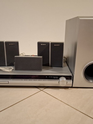 Sony Home Theatre used with radio and TV connection