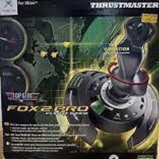 Microsoft Xbox Thrustmaster Fox 2 Pro Flight Stick controller new